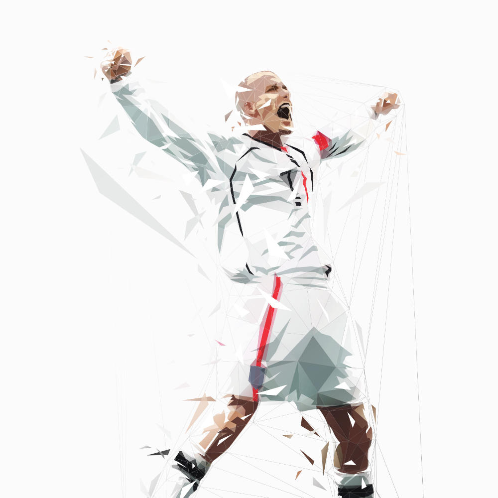 Sportovní ilustrace - americký fotbal